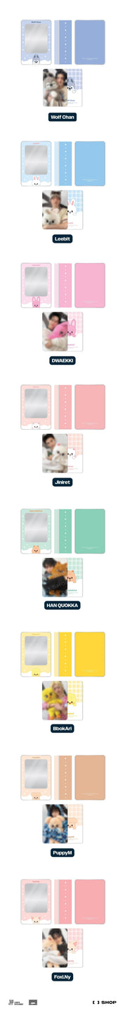 Korea Pop Store [STRAY KIDS] celebrATE - Skzoo Photocard Tin Case Kawaii Gifts