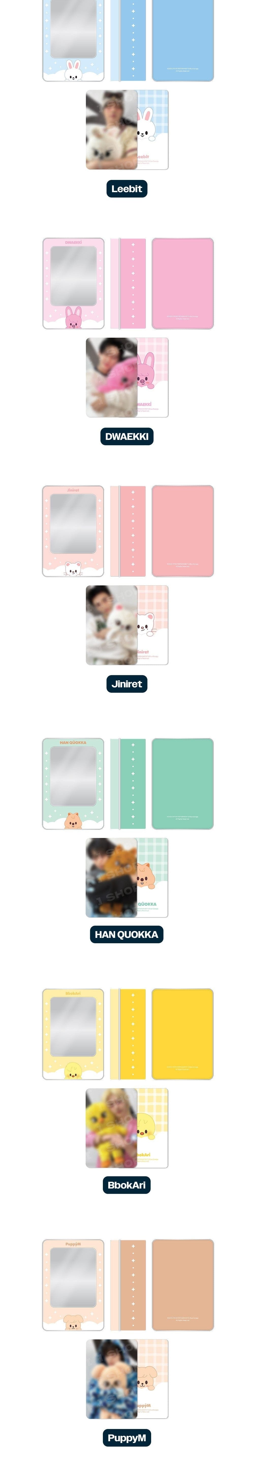 Korea Pop Store [STRAY KIDS] celebrATE - Skzoo Photocard Tin Case Kawaii Gifts