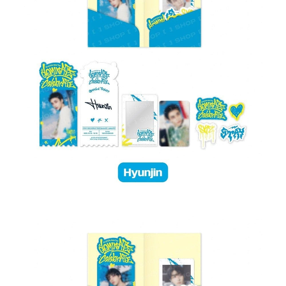 Korea Pop Store [STRAY KIDS] celebrATE - Special Ticket Set Kawaii Gifts