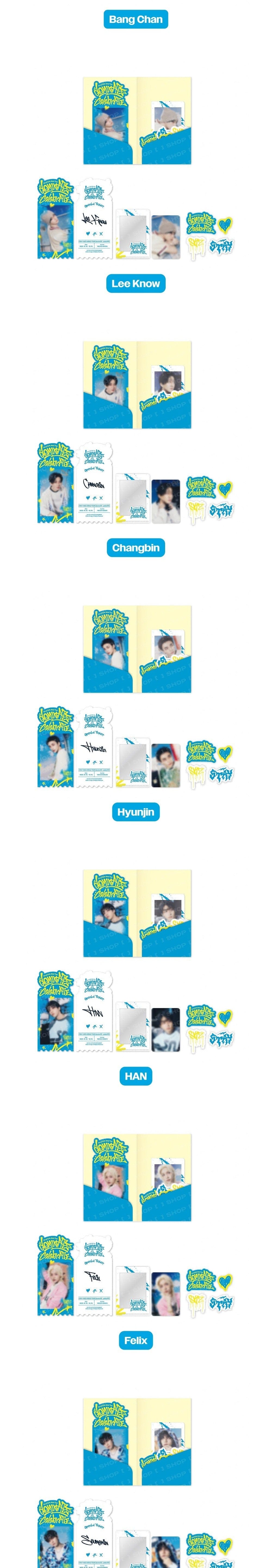Korea Pop Store [STRAY KIDS] celebrATE - Special Ticket Set Kawaii Gifts
