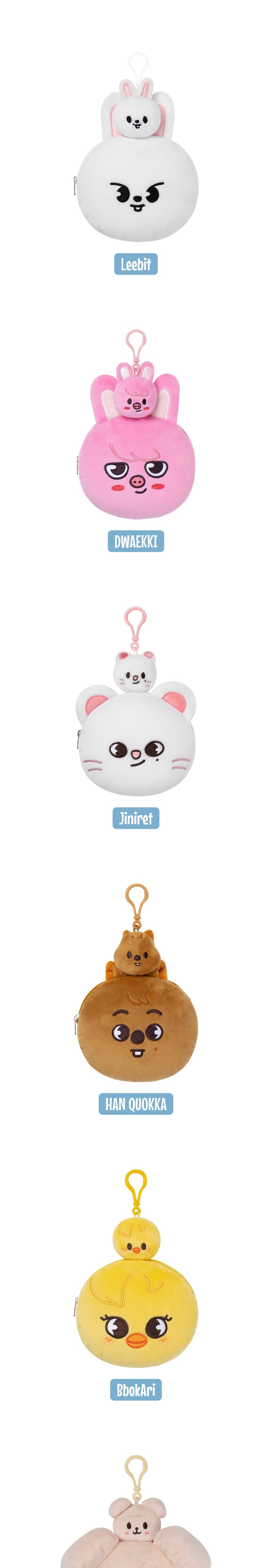 Korea Pop Store [STRAY KIDS] EAATW in Seoul - Skzoo Reel Face Set Kawaii Gifts