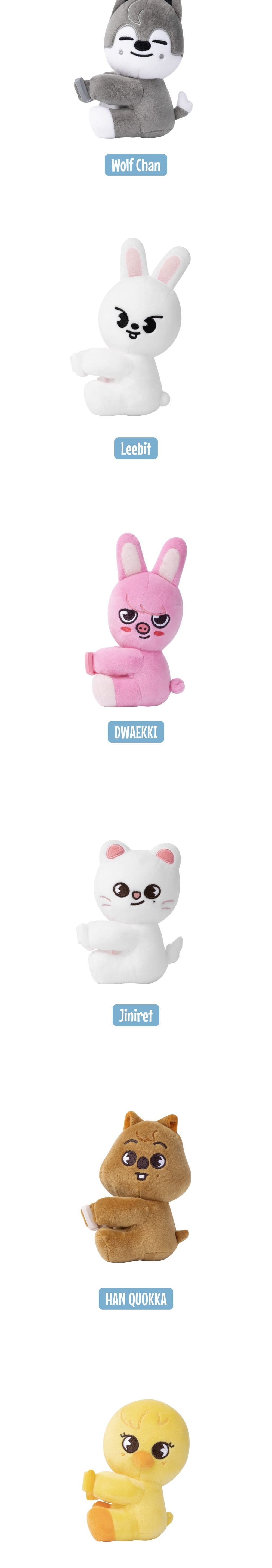 Korea Pop Store [STRAY KIDS] EAATW in Seoul - Skzoo Strap Plush Kawaii Gifts