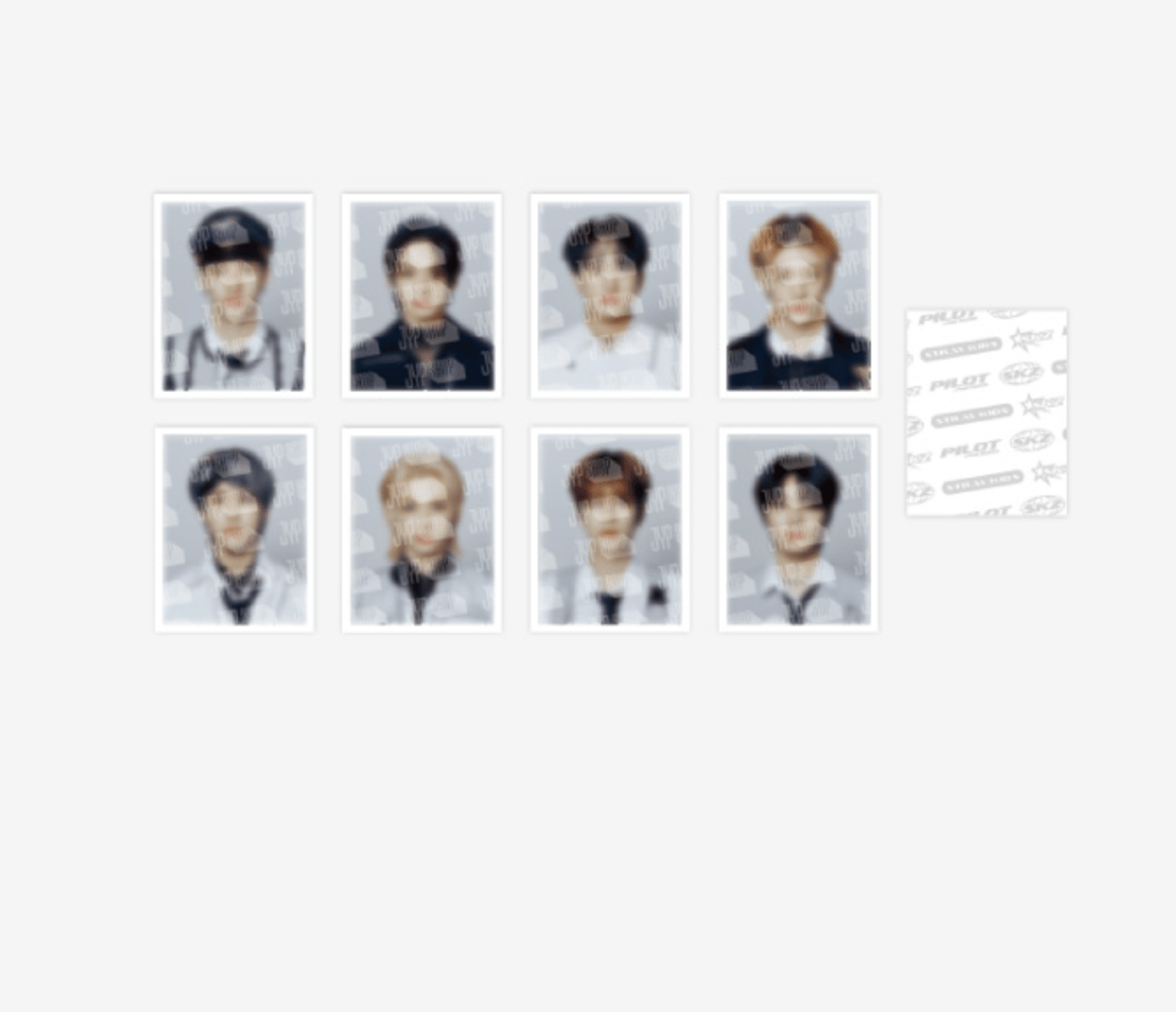 Korea Pop Store [STRAY KIDS] [Pilot : For 5 Star] ID Photo Set Kawaii Gifts