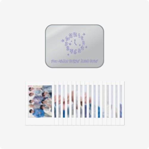 Korea Pop Store [STRAY KIDS] [SKZ 5'Clock] Tin Case Polaroid Set Kawaii Gifts