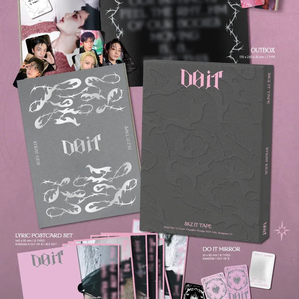 Korea Pop Store STRAY KIDS - SKZ It Tape [Do It] (Do Ver.) Kawaii Gifts