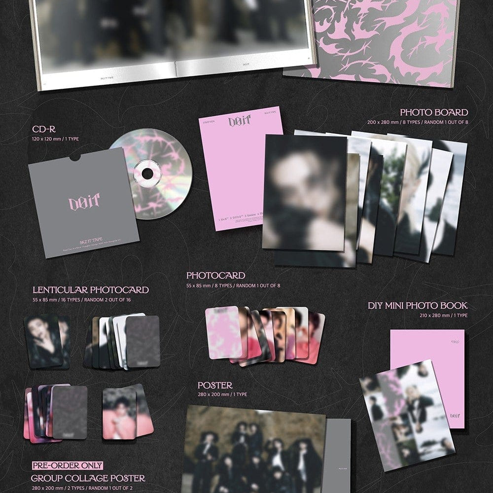 Korea Pop Store STRAY KIDS - SKZ It Tape [Do It] (It Ver.) Kawaii Gifts