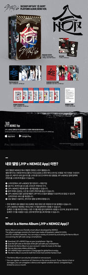 Korea Pop Store STRAY KIDS - SKZHop Hiptape [合 (Hop)] (Platform Albums Nemo Ver.) Kawaii Gifts