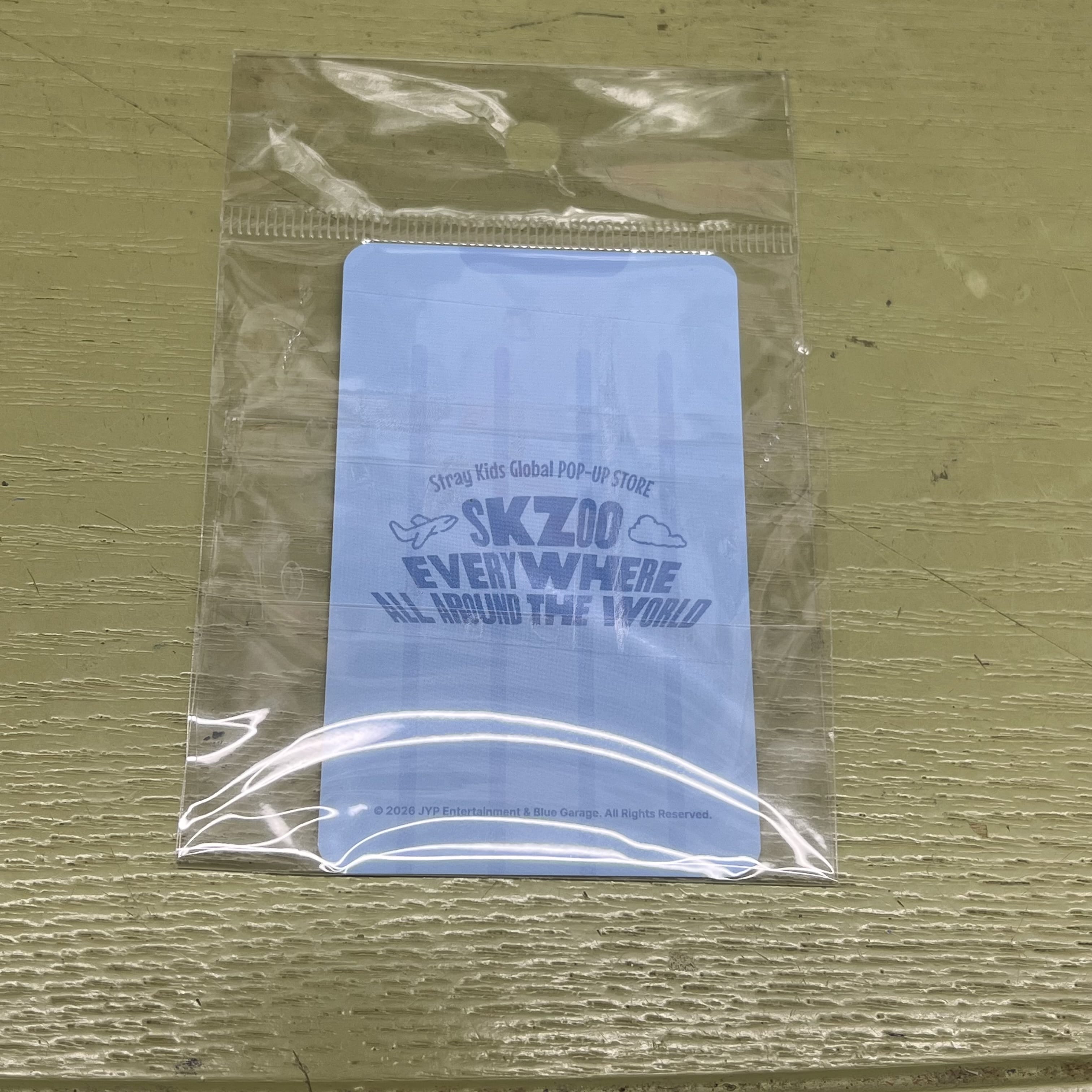Korea Pop Store [STRAY KIDS] [Skzoo Everywhere All Around the World] Pop-Up MD Pre-Order Benefit Photocard Kawaii Gifts