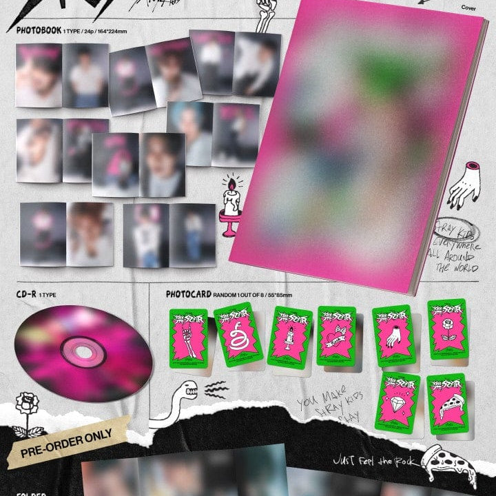 Korea Pop Store STRAY KIDS - 樂-Star (Headliner Ver.) Kawaii Gifts 8809755505608