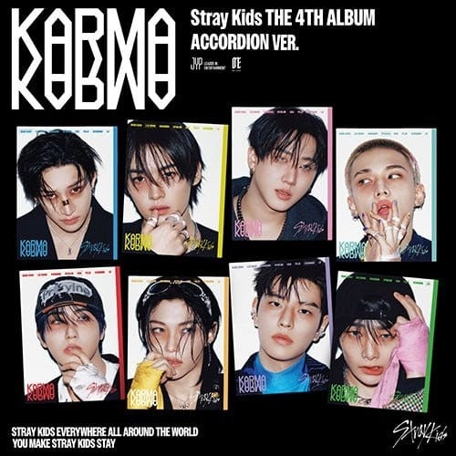 Korea Pop Store STRAY KIDS - The 4th Album [Karma] (Accordion Ver.) Kawaii Gifts
