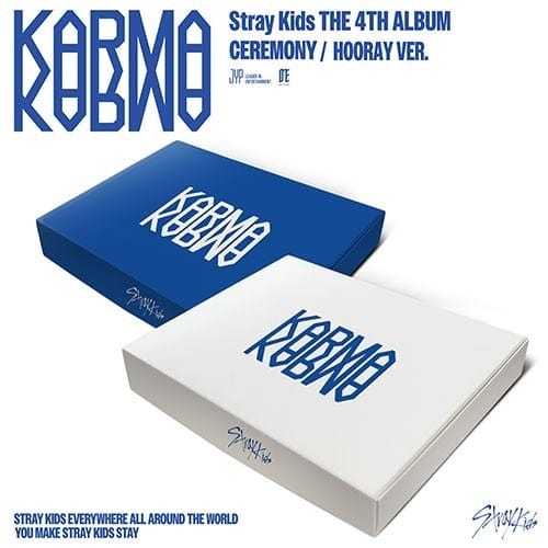 Korea Pop Store STRAY KIDS - The 4th Album [Karma] (Ceremony Ver., Hooray Ver.) Kawaii Gifts