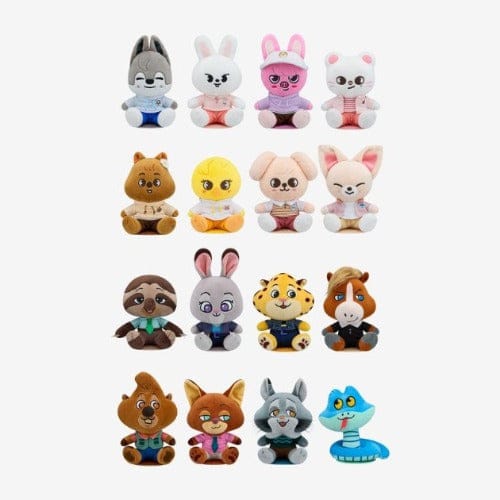 Korea Pop Store [STRAY KIDS] [Zootopia 2 : Skzoo] Shoulder Plush Kawaii Gifts