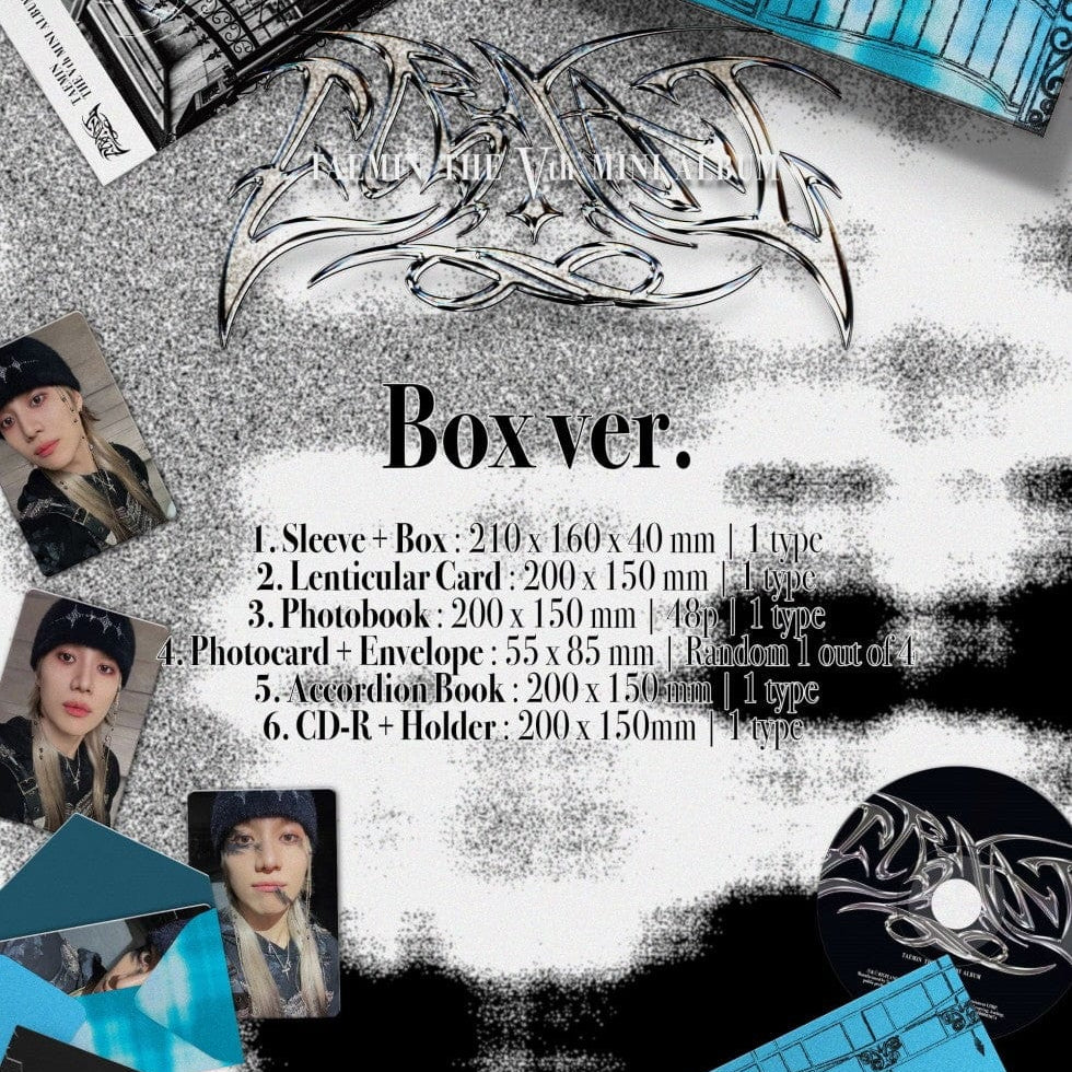 Korea Pop Store TAEMIN - [Eternal] (5th Mini Album) (Box Ver.) Kawaii Gifts 8804775451270