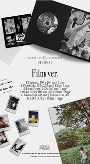Korea Pop Store TAEMIN - [Eternal] (5th Mini Album) (Film Ver.) Kawaii Gifts 8804775451263