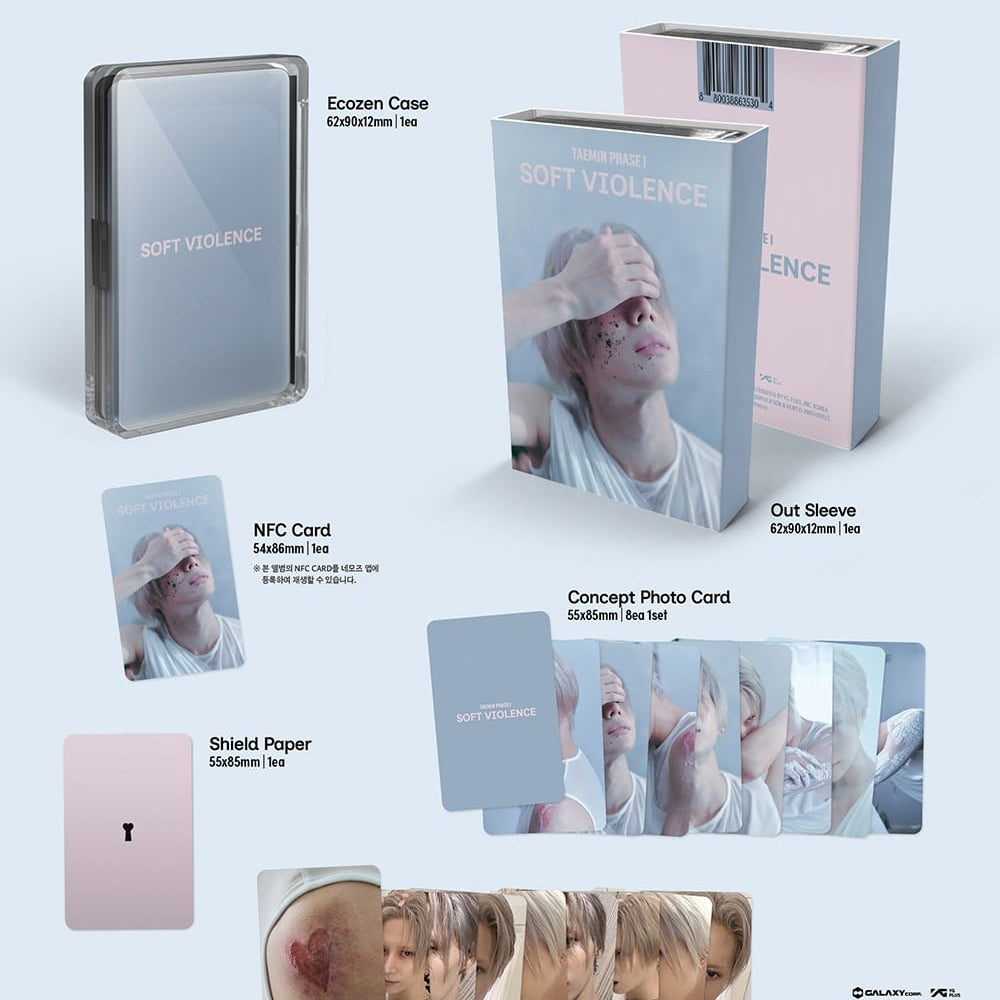 Korea Pop Store TAEMIN - Phase I : Soft Violence (Nemo Ver.) Kawaii Gifts