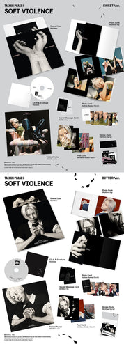 Korea Pop Store TAEMIN - Phase I : Soft Violence (Photobook Ver.) Kawaii Gifts