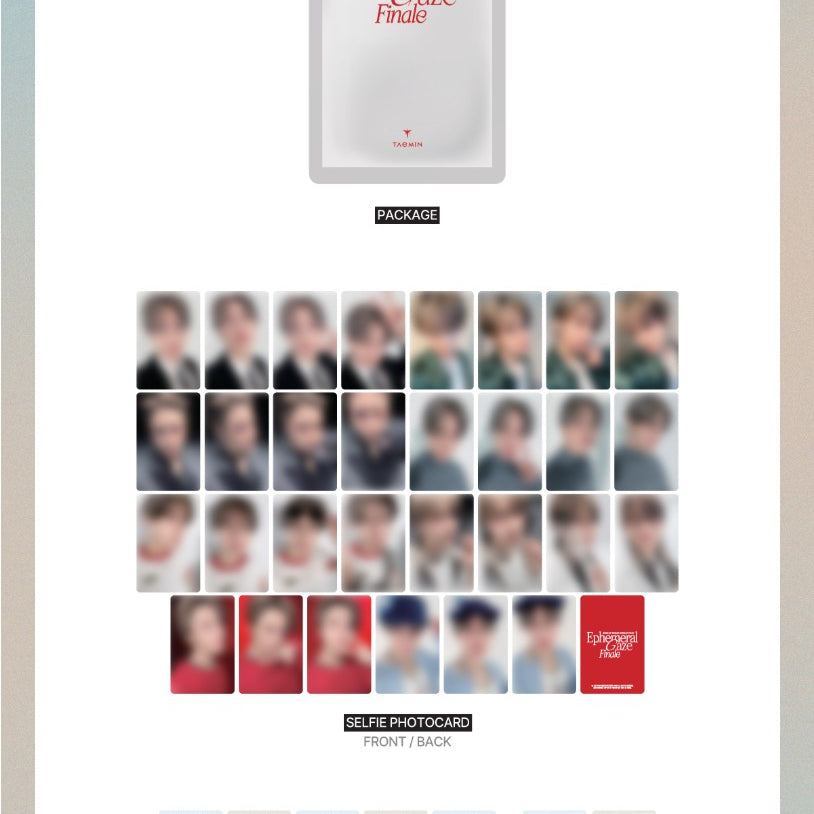 Korea Pop Store [TAEMIN] World Tour - Trading Card Kawaii Gifts 8800287328628