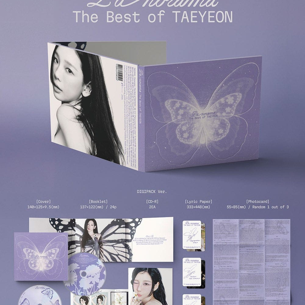Korea Pop Store TAEYEON - Panorama : The Best of Taeyeon (Digipack Ver.) Kawaii Gifts