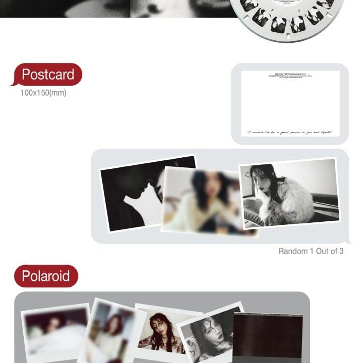 Korea Pop Store TAEYEON - [To. X] (5th Mini Album) (To Ver.) Kawaii Gifts 8804775367854