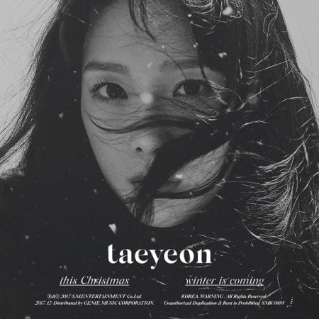 Korea Pop Store TAEYEON - Winter Album [This Christmas - Winter is Coming] Kawaii Gifts