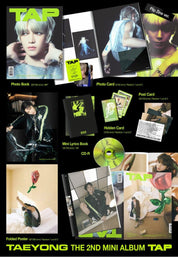 Korea Pop Store TAEYONG - [Tap] (2nd Mini Album) (Flip Zine Ver.) Kawaii Gifts 8804775368585