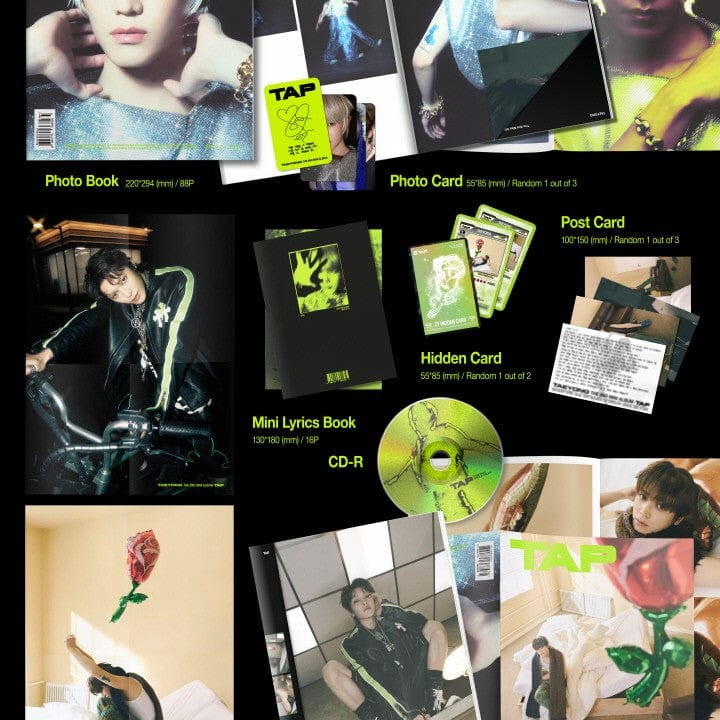 Korea Pop Store TAEYONG - [Tap] (2nd Mini Album) (Flip Zine Ver.) Kawaii Gifts 8804775368585