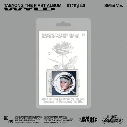 Korea Pop Store TAEYONG - The First Album [WYLD] (SMini Ver.) Kawaii Gifts