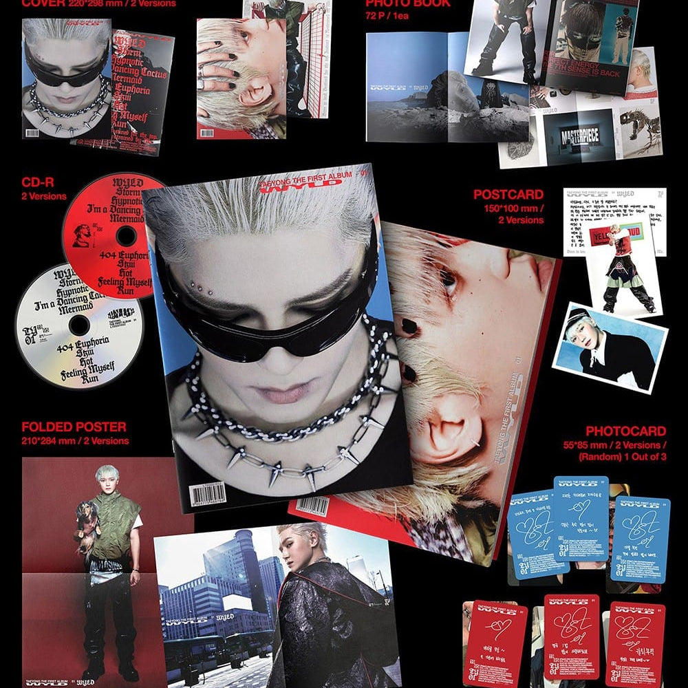 Korea Pop Store TAEYONG - The First Album [WYLD] (Zine Ver.) Kawaii Gifts