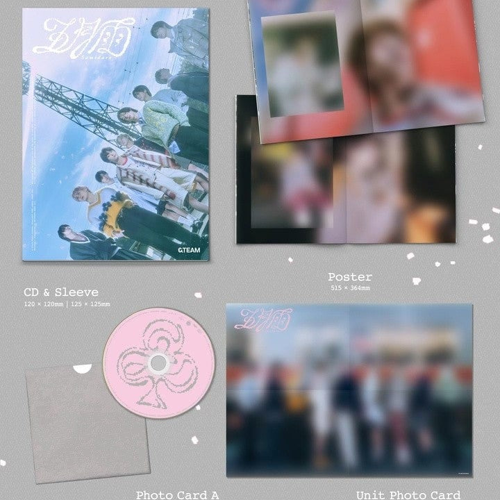 Korea Pop Store [&TEAM] 1st Single 'Samidare' Limited Edition Kawaii Gifts