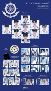 Korea Pop Store [&TEAM] 2nd Single 'Aoarashi' Solo Edition Kawaii Gifts