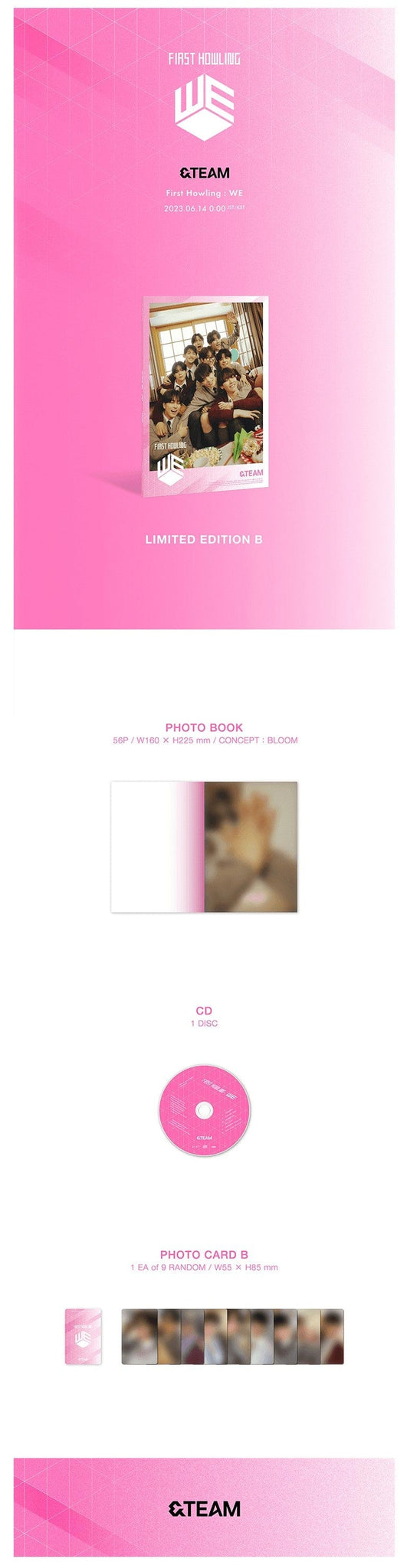 &TEAM] First Howling : We Limited B – Kawaii Gifts
