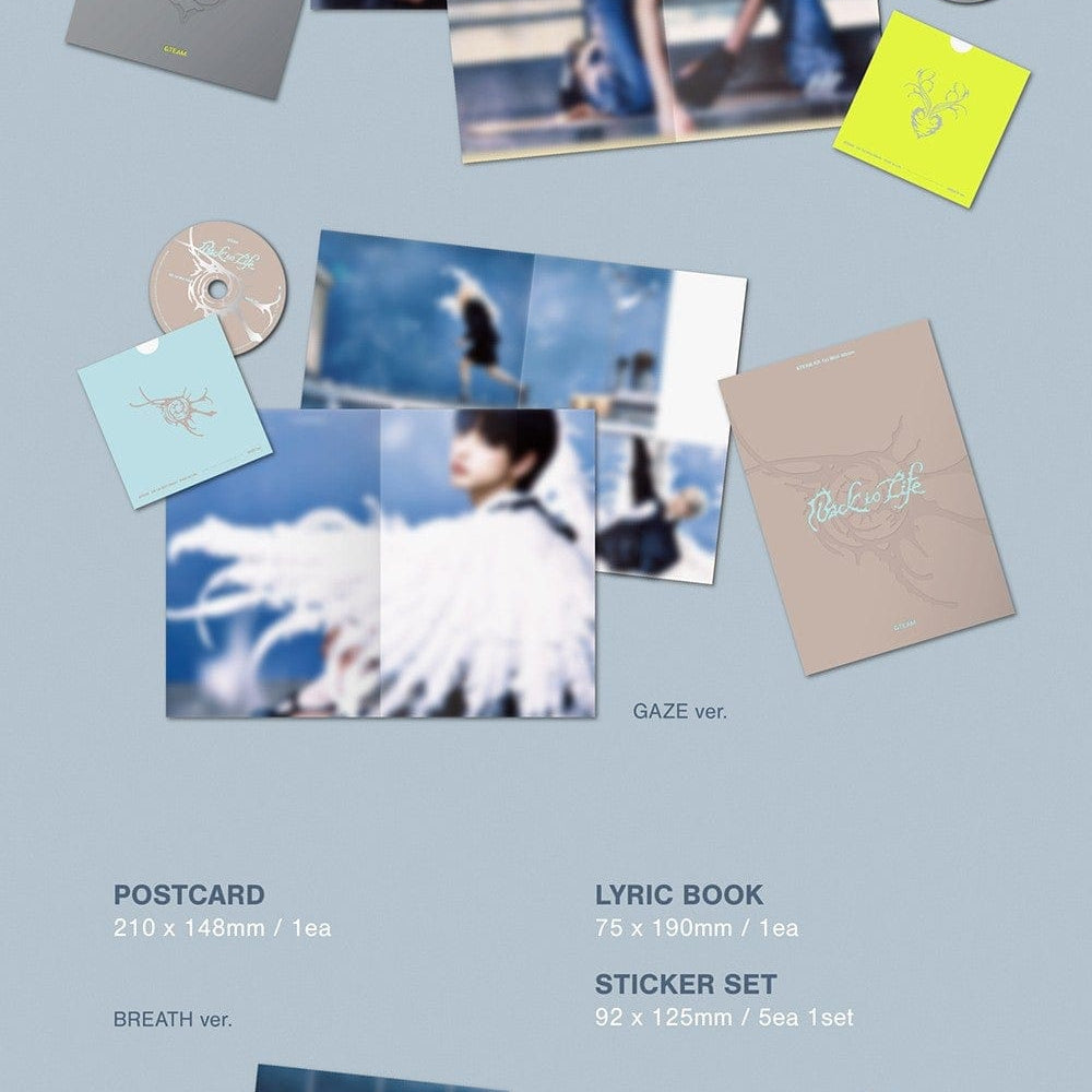 Korea Pop Store &TEAM - KR 1st Mini Album 'Back to Life' Kawaii Gifts