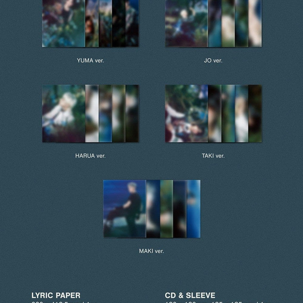 Korea Pop Store &TEAM - KR 1st Mini Album 'Back to Life' (Roar Ver.) Kawaii Gifts