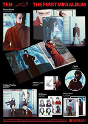 Korea Pop Store TEN - [TEN] (1st Mini Album) On Ten Ver. Kawaii Gifts 8804775368554