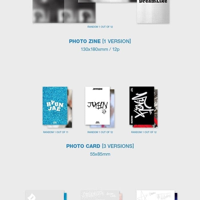 Korea Pop Store THE BOYZ - Dreamlike (4th Mini Album) Kawaii Gifts 8804775133176