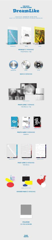Korea Pop Store THE BOYZ - Dreamlike (4th Mini Album) Kawaii Gifts 8804775133176