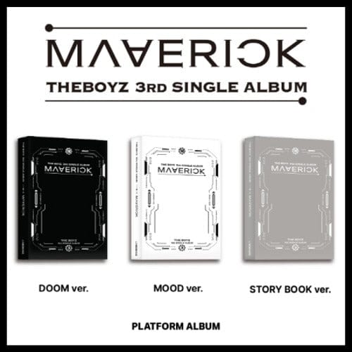 Korea Pop Store THE BOYZ - Maverick (3rd Single Album) [Platform Ver.] Kawaii Gifts