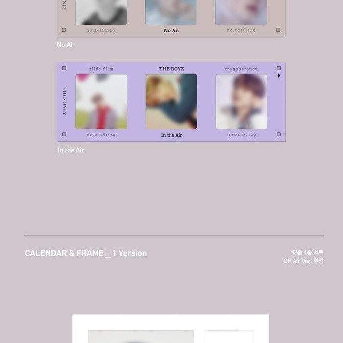 Korea Pop Store THE BOYZ - The Only (3rd Mini Album) Kawaii Gifts 8804775098567