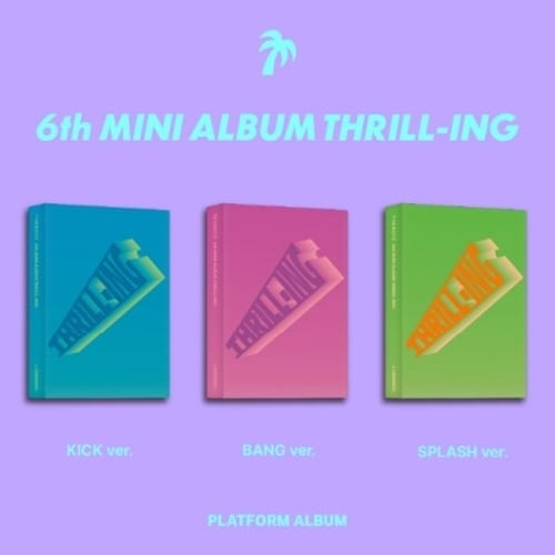 Korea Pop Store THE BOYZ - Thrill-ing (6th Mini Album) [Platform Ver.] Kawaii Gifts