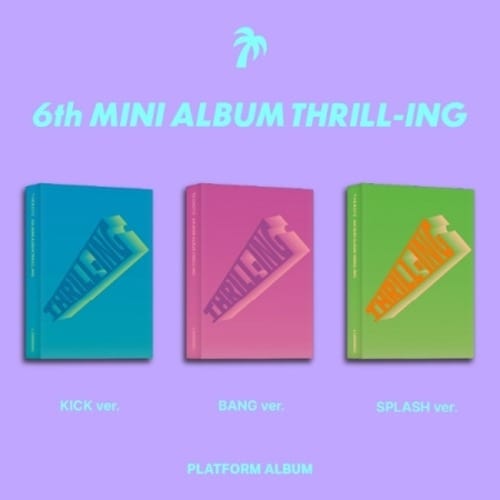Korea Pop Store THE BOYZ - Thrill-ing (6th Mini Album) [Platform Ver.] Kawaii Gifts