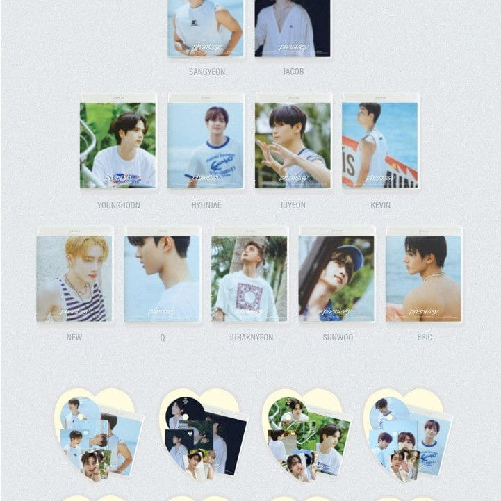 Korea Pop Store THE BOYZ - Vol.2 Part.1 [Phantasy_Christmas in August] (DVD Ver.) Kawaii Gifts 8804775256790