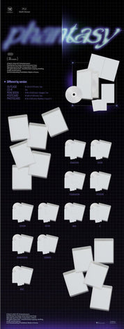 Korea Pop Store THE BOYZ - Vol.2 Part.2 [Phantasy_Pt.2 Sixth Sense] (DVD Ver.) Kawaii Gifts
