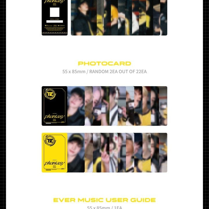 Korea Pop Store THE BOYZ - Vol.2 Part.2 [Phantasy_Pt.2 Sixth Sense] (Ever Ver.) Kawaii Gifts 8804775367953