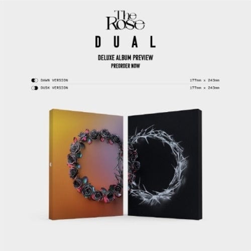Korea Pop Store THE ROSE - Dual (Deluxe Box Album) Kawaii Gifts