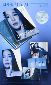 Korea Pop Store TIFFANY YOUNG - 1st Album 'Edge of Calm' (Calm Ver.) Kawaii Gifts