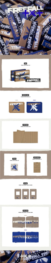 Korea Pop Store TOMORROW X TOGETHER (TXT) - The Name Chapter : Freefall (Weverse Albums Ver.) Kawaii Gifts