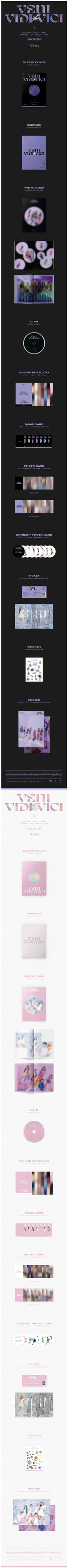 Korea Pop Store TRI.BE - Veni Vidi Vici (1st Mini Album) Kawaii Gifts