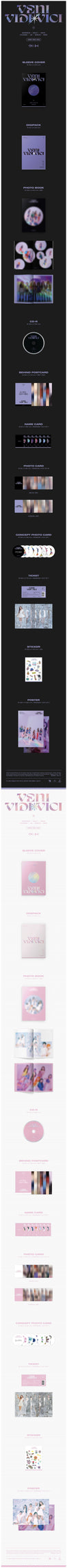 Korea Pop Store TRI.BE - Veni Vidi Vici (1st Mini Album) Kawaii Gifts