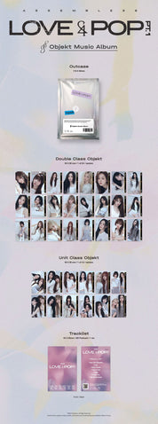 Korea Pop Store TRIPLES - [Love&Pop] Pt.1 (Objekt Music Album) Kawaii Gifts 8804775 473661