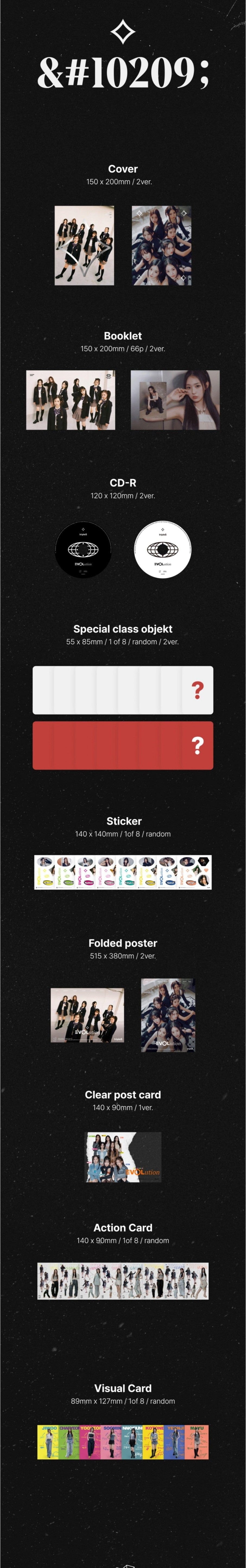 Korea Pop Store TRIPLES - Mini [Evolution (Mujuk)] Kawaii Gifts 8804775 367120